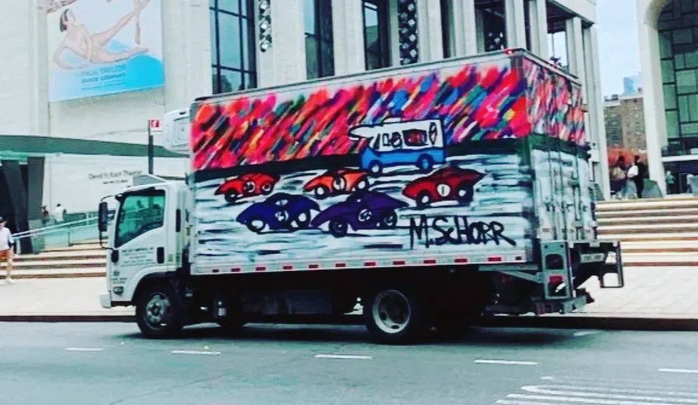 Da Race Moving - art truck at Lincoln Center NYC